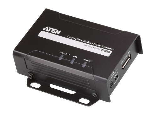 ATEN 에이텐 VE901R-AT-K HDBase T-Lite 수신기 디스플레이 포트 리피터 연장기